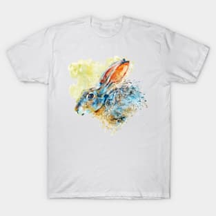 Rabbit Profile Portrait T-Shirt